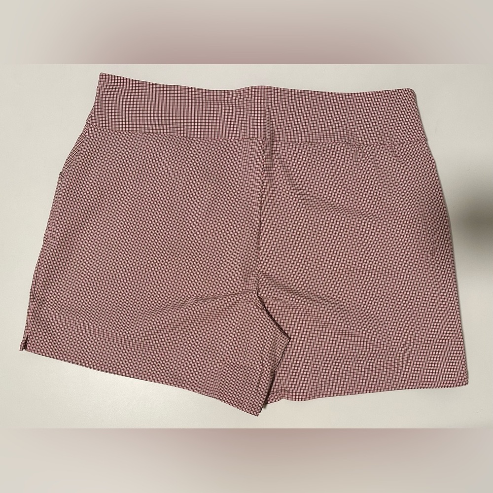 NWT Versona Chasing the Sun Pink Gingham Shorts XXL - Picture 11 of 13